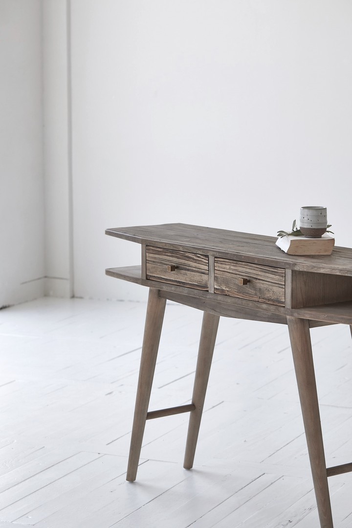 SANTOS CONSOLE TABLE RECYCLED ELM image 2
